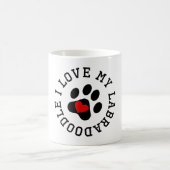 Mug J'aime mon Labradoodle (Centre)