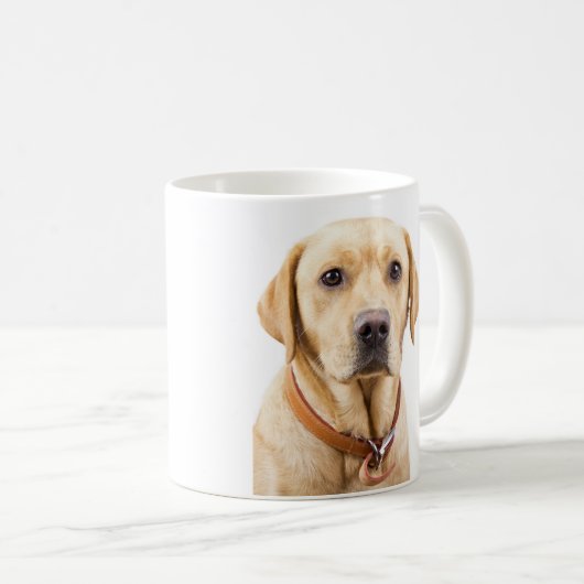 Mug J'aime mon Labrador (Devant droit)