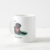Mug J'aime mon Labrador (Devant gauche)