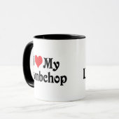 Mug J'Aime Mon Lambchop (Devant gauche)