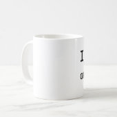 MUG J'AIME MON LÉVRIER (Devant gauche)