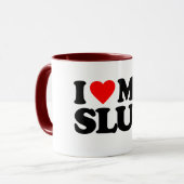 MUG J'AIME MON LINGOT (Devant gauche)