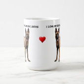 Mug J'Aime Mon Malinois Belge (Centre)