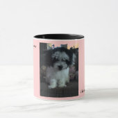 Mug J'aime mon Malti-poo, rose (Centre)