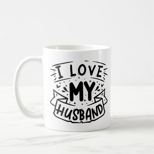 Mug J'aime mon mari (Gauche)