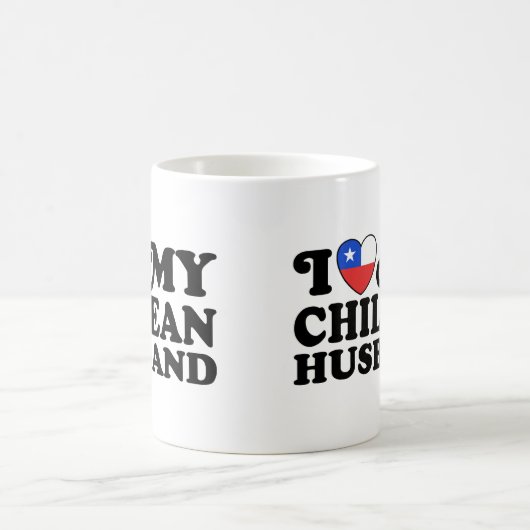 Mug J'aime mon mari chilien (Centre)