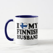 Mug J'Aime Mon Mari Finlandais (Gauche)