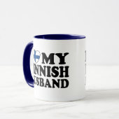 Mug J'Aime Mon Mari Finlandais (Devant gauche)