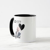 Mug J'aime mon mari garçon ami papa grand-père frère (Devant gauche)