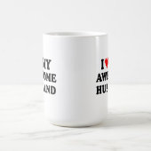 Mug J'aime mon mari incroyable (Centre)