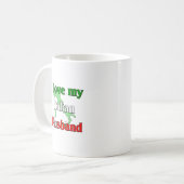 Mug J'aime mon mari italien (Devant gauche)