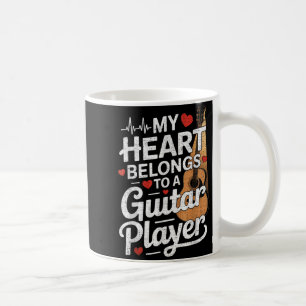 Mug J'aime mon mari joueur de guitare femme drôle 
