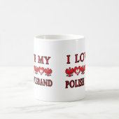 Mug J'aime mon mari polonais (Centre)