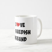 Mug J'Aime Mon Mari Suédois (Devant droit)