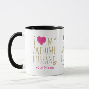 Mug J'aime mon merveilleux anniversaire de Mariage de 