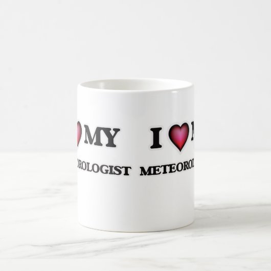 Mug J'aime mon météorologue (Centre)