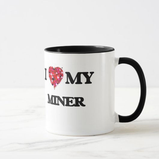 Mug J'aime mon mineur (Droite)
