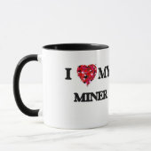 Mug J'aime mon mineur (Gauche)