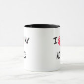 Mug J'aime mon Morkie (Centre)