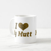 Mug J'aime mon mouton (Devant gauche)