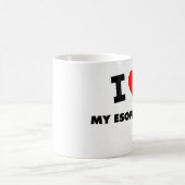 Mug J'aime mon oesophage (Centre)