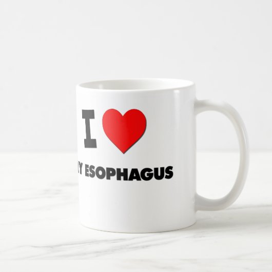 Mug J'aime mon oesophage (Droite)