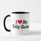 Mug J'Aime Mon Oie Silly (Gauche)