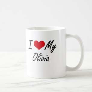 Mug J'aime mon Olivia