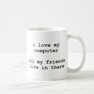 Mug j'aime mon ordinateur