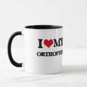 Mug J'aime mon Orthoptist (Gauche)