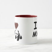 MUG J'AIME MON PANDA (Centre)