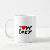 Mug J'aime mon papa (Gauche)