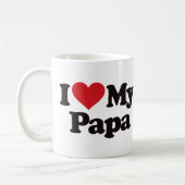 Mug J'aime mon papa (Gauche)