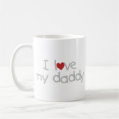 Mug J'aime mon papa (Gauche)