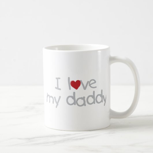 Mug J'aime mon papa (Droite)