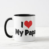 Mug J'aime mon papa (Gauche)