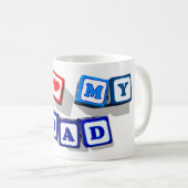 MUG J'AIME MON PAPA (Devant droit)