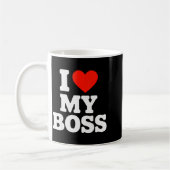 Mug J'aime mon patron (Gauche)