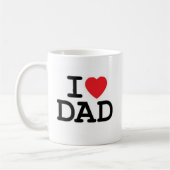 Mug J'aime mon père ! (Gauche)