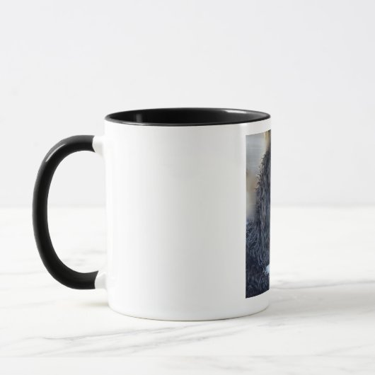 Mug J'aime mon père Bernedoodle (Gauche)