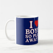 Mug J'Aime Mon Petit-Ami Alors S'Il Vous Plaît Restez  (Gauche)