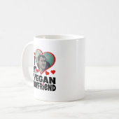 Mug J'aime mon petit ami Vegan, Saint Valentin (Devant gauche)