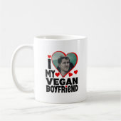 Mug J'aime mon petit ami Vegan, Saint Valentin (Gauche)