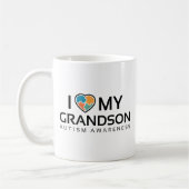 Mug J'Aime Mon Petit-Fils (Gauche)