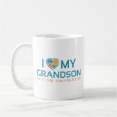 Mug J'Aime Mon Petit-Fils (Gauche)