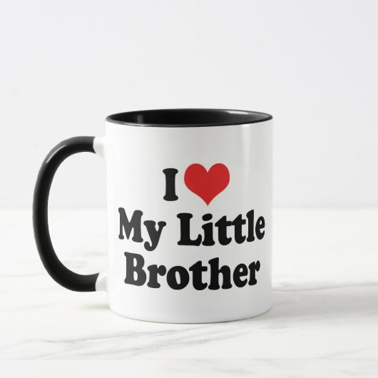 Mug J'Aime Mon Petit Frère (Gauche)