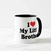 Mug J'Aime Mon Petit Frère (Devant droit)