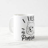 Mug J'Aime Mon Poméranien   (Devant gauche)