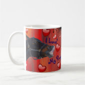 Mug J'aime mon poney ! Cavalier mignon (Gauche)