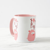 MUG J'AIME MON PORC (Devant gauche)